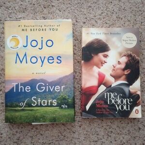 The Giver Of Stars & Me Before You By JoJo Moyes Romance Books